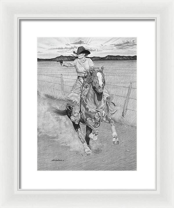 Dangerouse and Beautiful - Framed Print