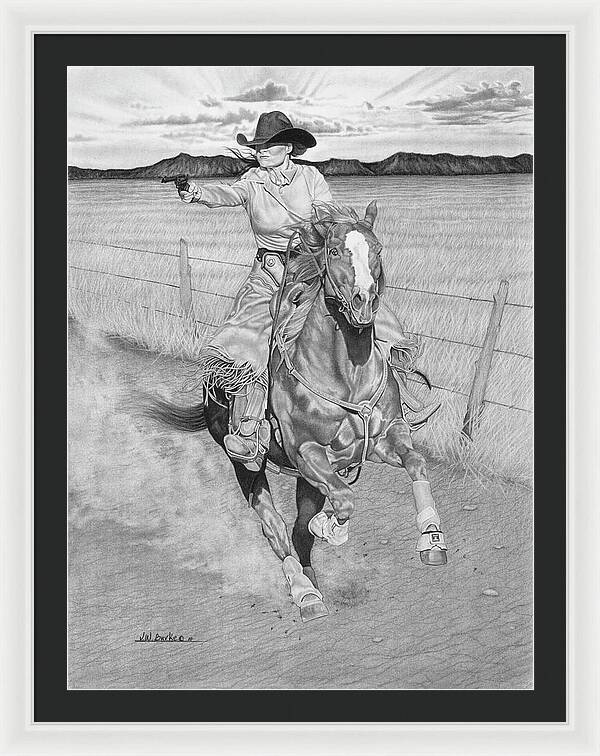 Dangerouse and Beautiful - Framed Print
