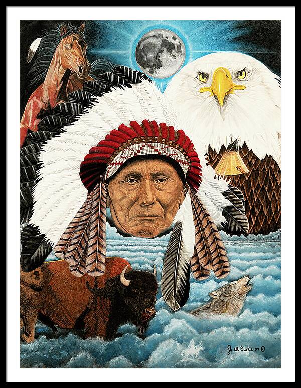 Dream of Cheif Joseph - Framed Print