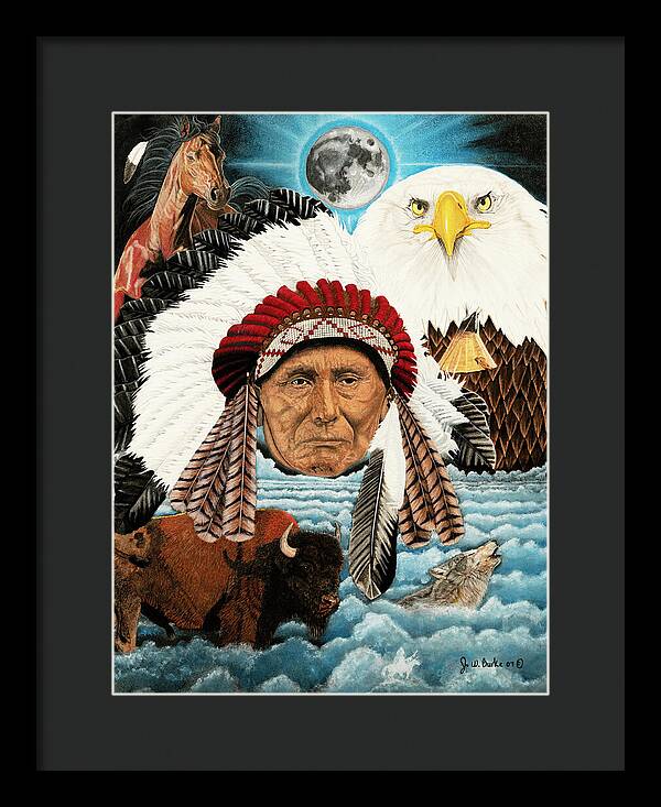 Dream of Cheif Joseph - Framed Print