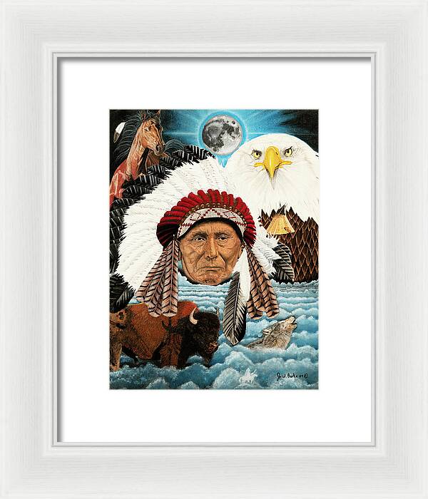 Dream of Cheif Joseph - Framed Print