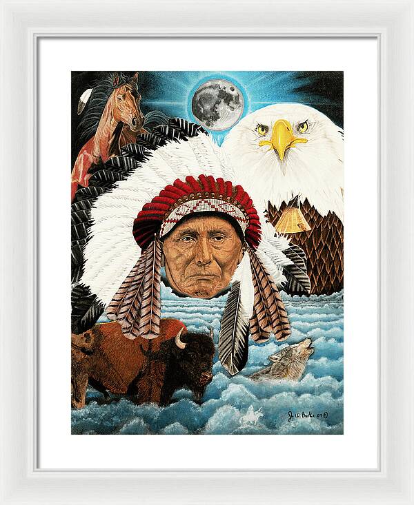 Dream of Cheif Joseph - Framed Print