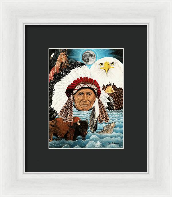 Dream of Cheif Joseph - Framed Print