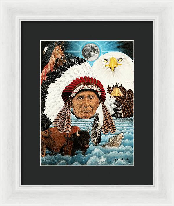Dream of Cheif Joseph - Framed Print