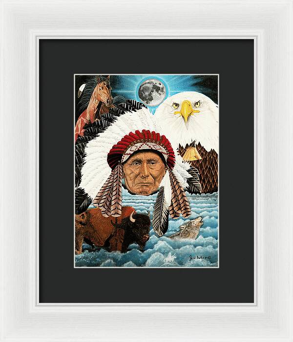 Dream of Cheif Joseph - Framed Print