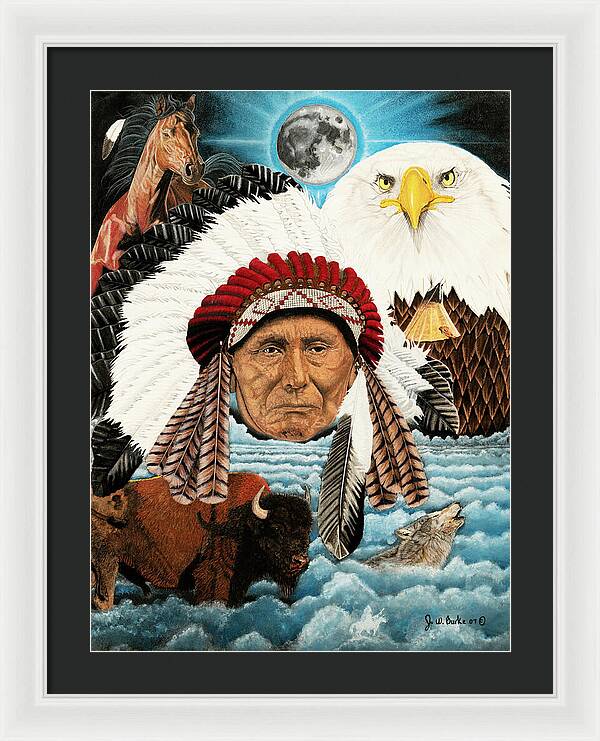 Dream of Cheif Joseph - Framed Print