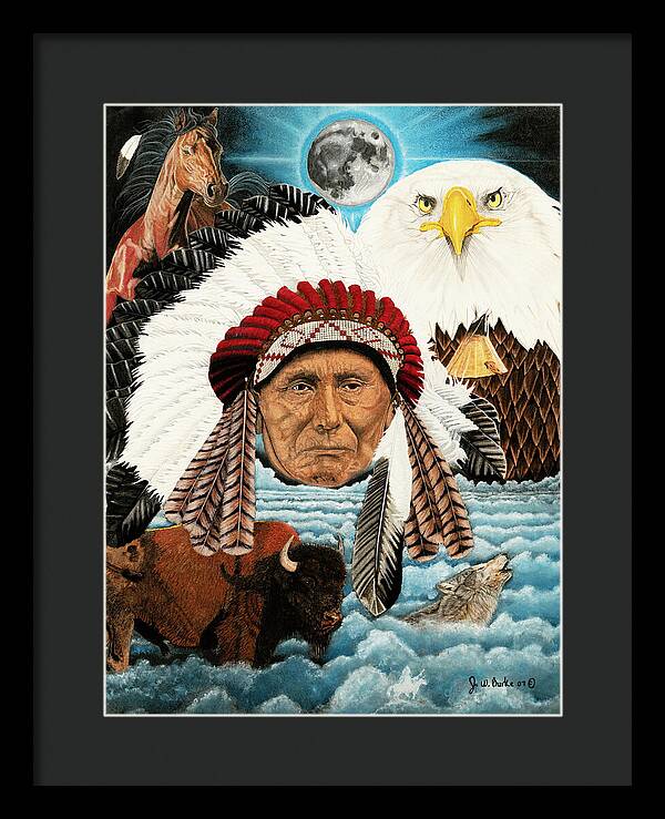 Dream of Cheif Joseph - Framed Print