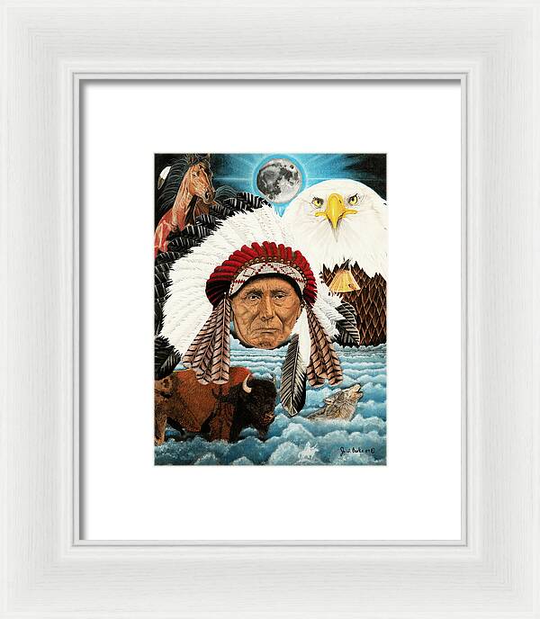 Dream of Cheif Joseph - Framed Print