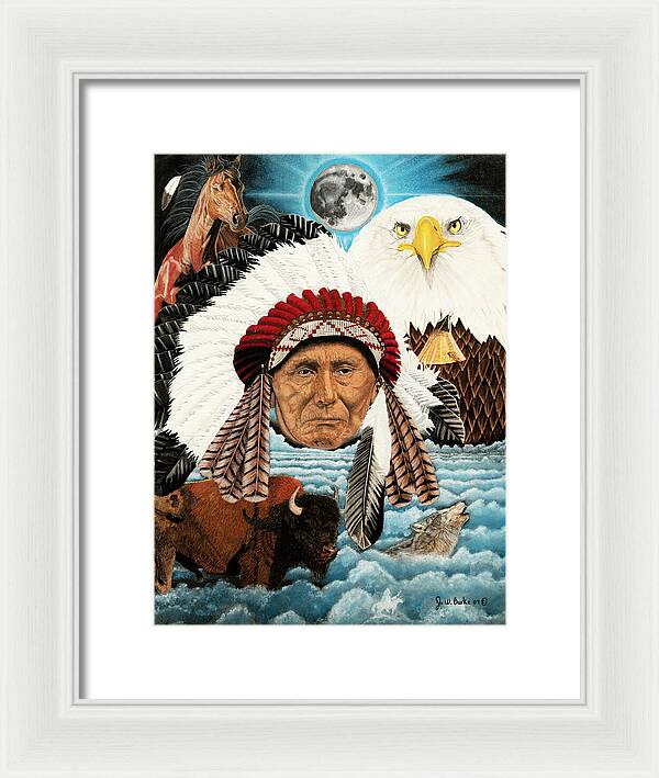 Dream of Cheif Joseph - Framed Print