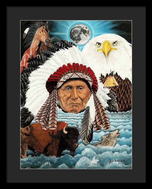 Dream of Cheif Joseph - Framed Print