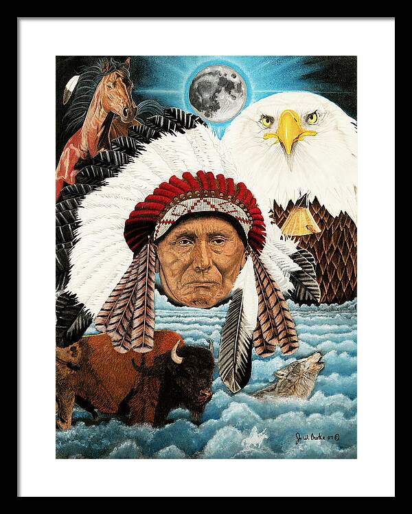 Dream of Cheif Joseph - Framed Print
