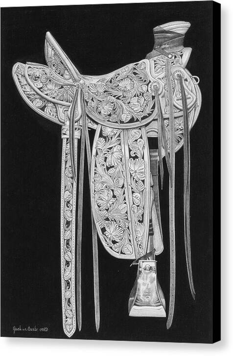 New Saddle - Canvas Print
