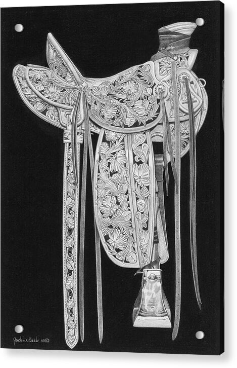 New Saddle - Acrylic Print