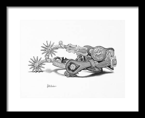 Spurs - Framed Print