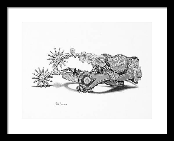 Spurs - Framed Print