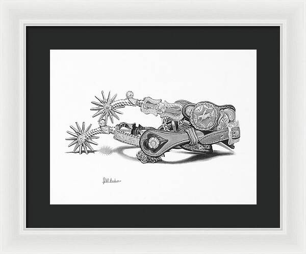 Spurs - Framed Print