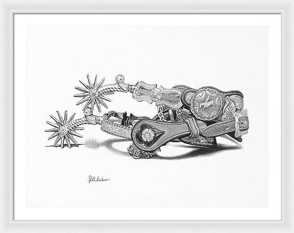 Spurs - Framed Print