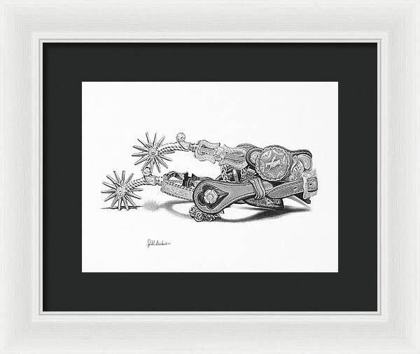 Spurs - Framed Print