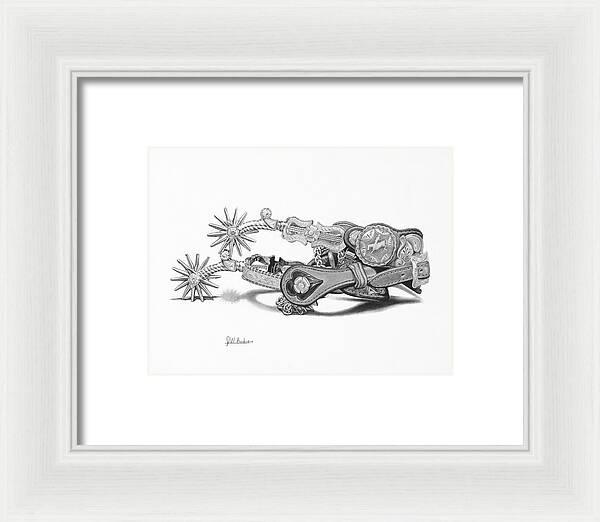 Spurs - Framed Print