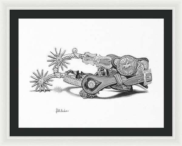 Spurs - Framed Print