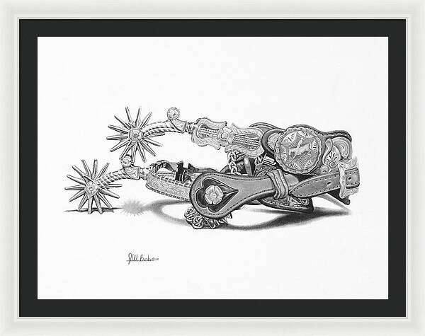 Spurs - Framed Print
