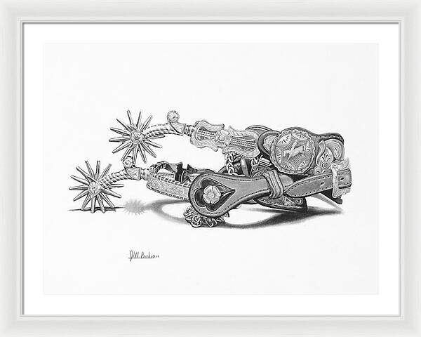 Spurs - Framed Print