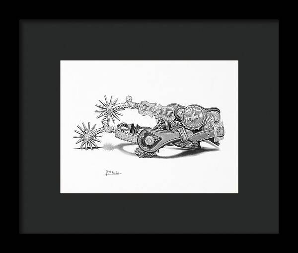 Spurs - Framed Print
