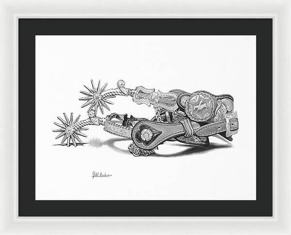Spurs - Framed Print