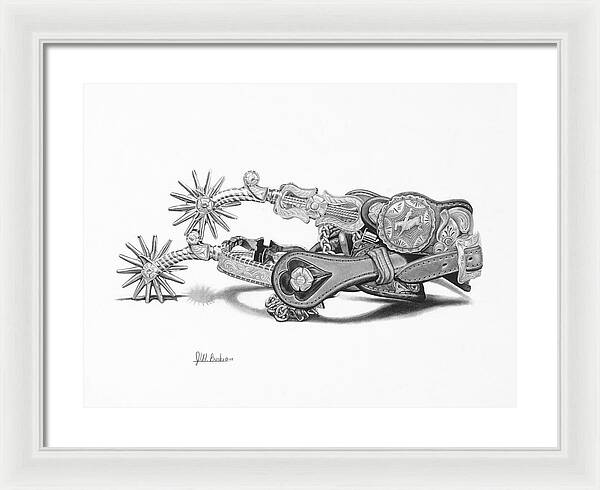 Spurs - Framed Print