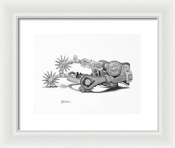 Spurs - Framed Print