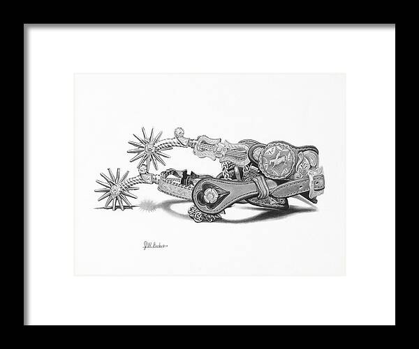 Spurs - Framed Print
