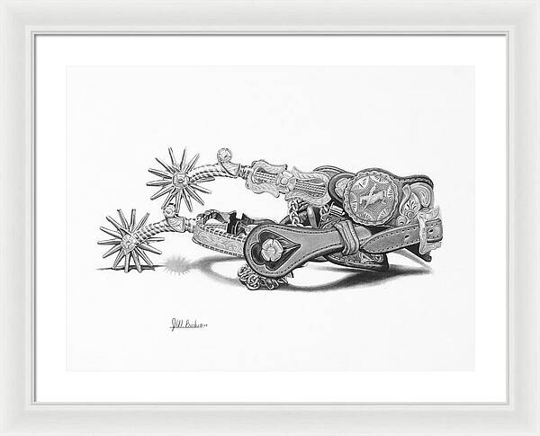 Spurs - Framed Print