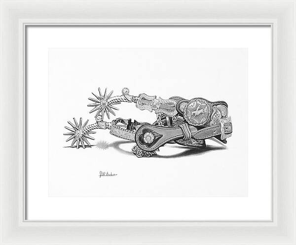 Spurs - Framed Print