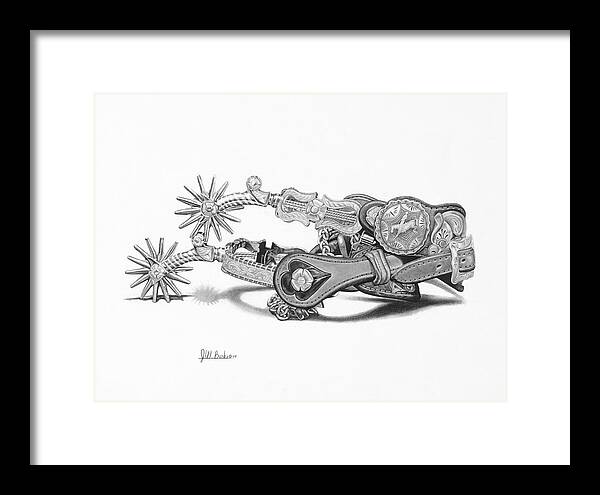 Spurs - Framed Print
