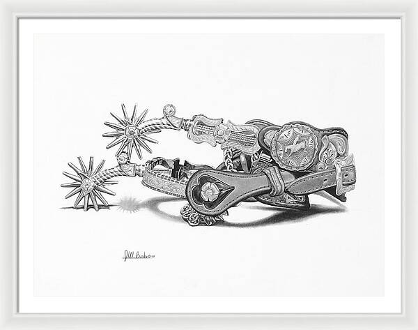 Spurs - Framed Print