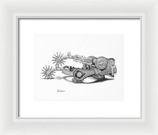 Spurs - Framed Print