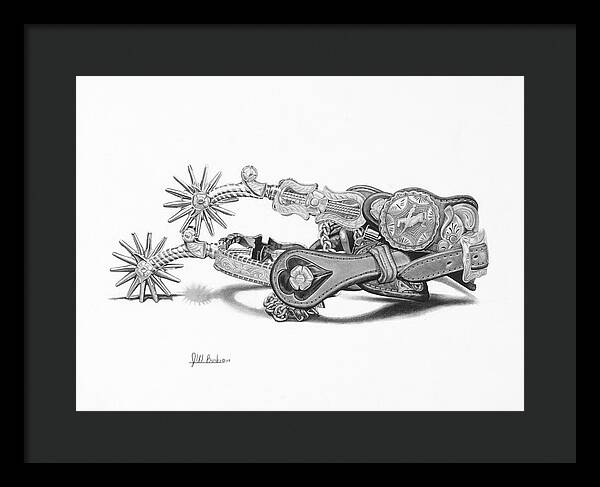 Spurs - Framed Print