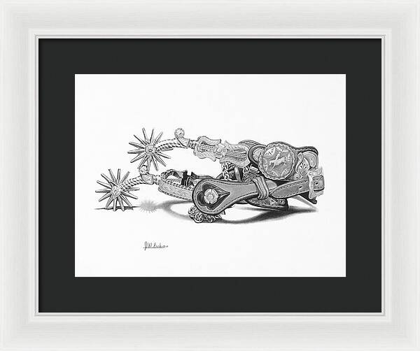 Spurs - Framed Print