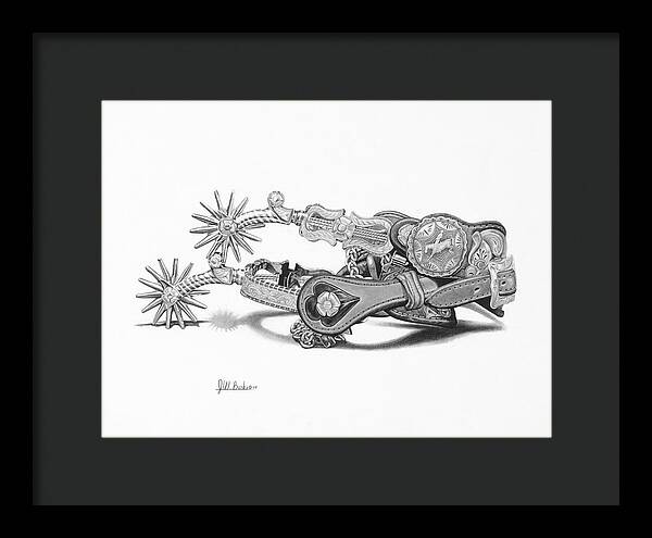 Spurs - Framed Print