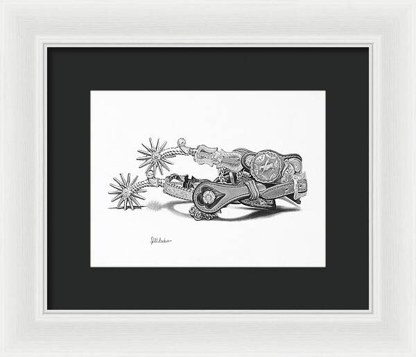 Spurs - Framed Print