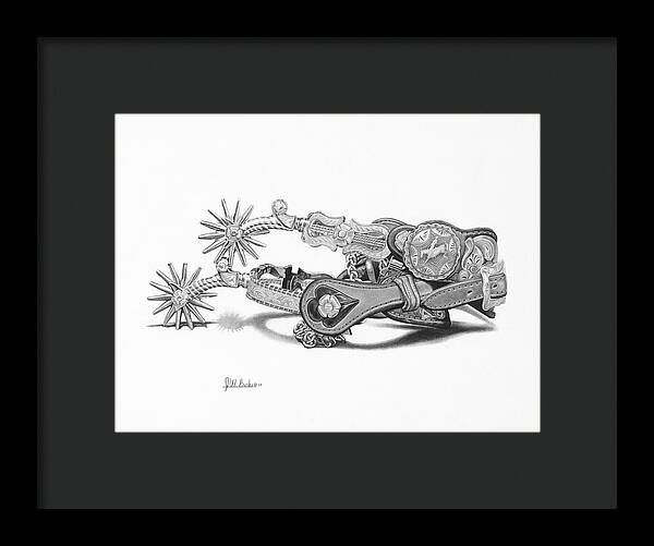 Spurs - Framed Print
