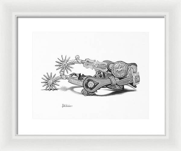 Spurs - Framed Print