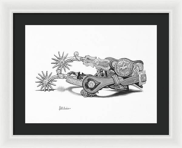 Spurs - Framed Print