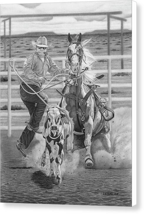Stone Cold Throw - Canvas Print