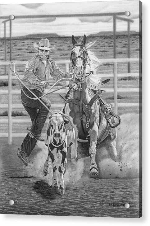 Stone Cold Throw - Acrylic Print