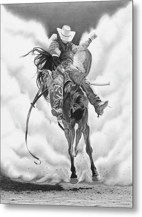 Storm a Brewing - Metal Print