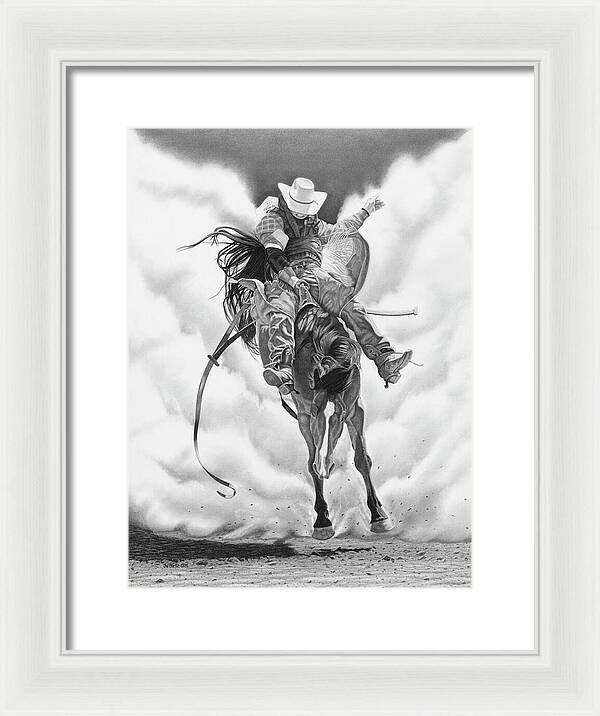 Storm a Brewing - Framed Print