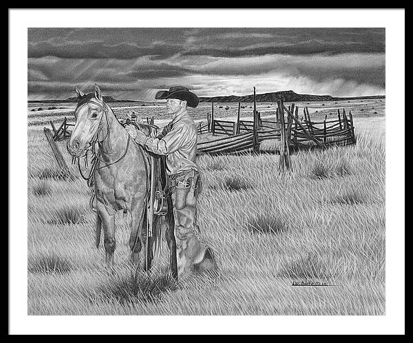 The Coming Storm - Framed Print