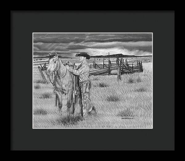 The Coming Storm - Framed Print