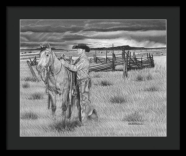 The Coming Storm - Framed Print